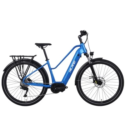 Joykie Chinese Factory 29 "Алуминиева рамка за окачване на вилица 9 скорости 36V 250W Център Мотор Електрически градски велосипед Trekking Ebike